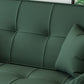 Cama de sofá plegable glamoroso sin angustios de brazos cuadrados Sofas convertibles