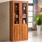 Urban Shelf Bookcase Engineered Wood Book Shelf with Doors for Study Room