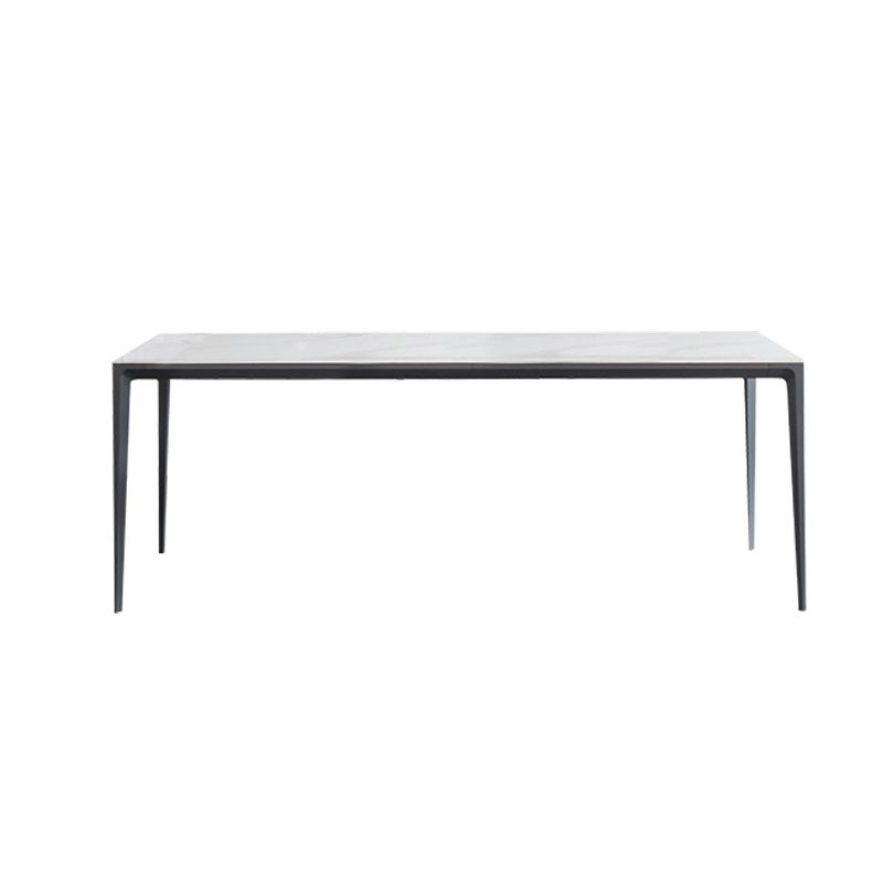 1/4/5/6/7 Pcs Metal Modern Dining Set with Rectangle Table Dinette Set Clearhalo 'Dining Room Sets' 'Dining Tables & Seating' 'dining_room_set' 'furn' 'furn_dining_room_set' 'Furniture' 'furniture_dining_room_set' 'Kitchen & Dining Furniture' 'kitchen&dining_furn' 'kitchen' 1200x1200_ead3bd3f-38b1-49c5-a29a-0f025473758c