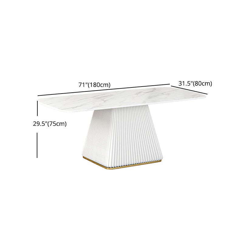 Glam 1/2/5/7 Pieces Dining Room Set with Leather Chairs Dining Furniture for Home Use Clearhalo 'Dining Room Sets' 'Dining Tables & Seating' 'dining_room_set' 'furn' 'furn_dining_room_set' 'Furniture' 'furniture_dining_room_set' 'Kitchen & Dining Furniture' 'kitchen&dining_furn' 'kitchen' 1200x1200_ead5b9f6-b60a-4dfe-8f51-e03ed14922b5