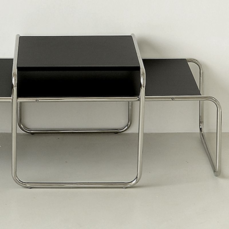 Contemporary Rectangle Solid Wood Coffee Table with Steel Sled Base Clearhalo 'Coffee & Accent Tables' 'Coffee Tables' 'coffee_tables' 'furn' 'furn_coffee_tables' 'Furniture' 'Living Room Furniture' 1200x1200_eaddf948-07c9-4ece-a752-a9d8879b9172