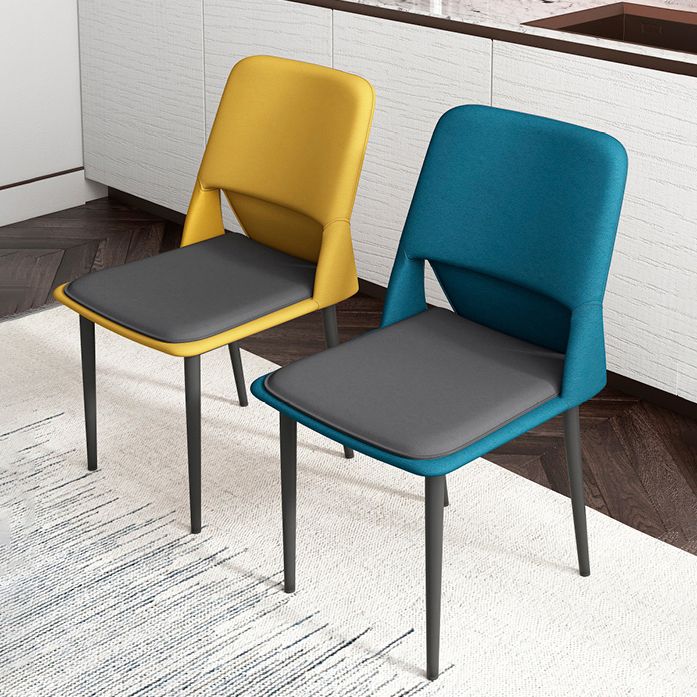 Industrial Metal Dining Room Chairs Open Back Dining Side Chairs for Restaurant Clearhalo ' kitchen&dining_furn' 'Dining Chairs' 'Dining Tables & Seating' 'dining_chair' 'furn' 'furn_dining_chair' 'Furniture' 'furniture_dining_chair' 'Kitchen & Dining Furniture' 'kitchen' 1200x1200_eadedd77-12dd-490c-a6aa-d29a5368ec32