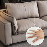 Divano e chaise posteriore sciolto moderno 129,92 "w 68,9" x d 31,5 h "x divano braccio incasso