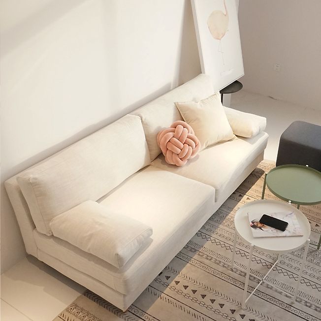 Contemporary Cushions Pillow Top Arm Stationary Living Room Sofa Clearhalo 'furn' 'furn_sofas' 'Furniture' 'Living Room Furniture' 'Sofa' 'sofas' 1200x1200_eae5019a-89ae-4766-841a-92fd6d7410b4