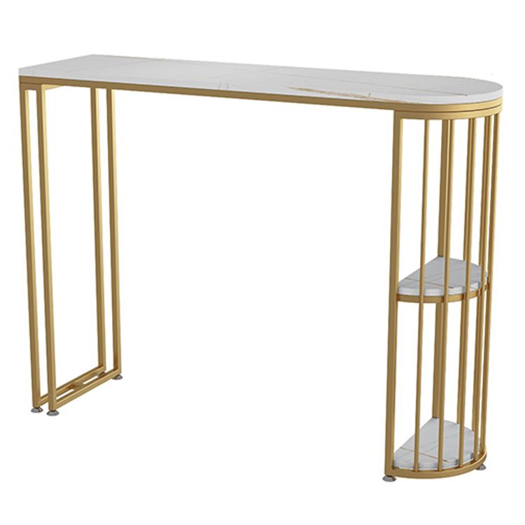 Nordic Style Sintered Stone Table Dining Bar Counter Table for Kitchen Clearhalo 'Bar Furniture' 'Bar Tables' 'bar_tables' 'furn' 'furn_bar_tables' 'Furniture' 'furniture_bar_tables' 'Kitchen & Dining Furniture' 1200x1200_eae875fd-6e78-432f-bbb3-b7eb4fb5a7da