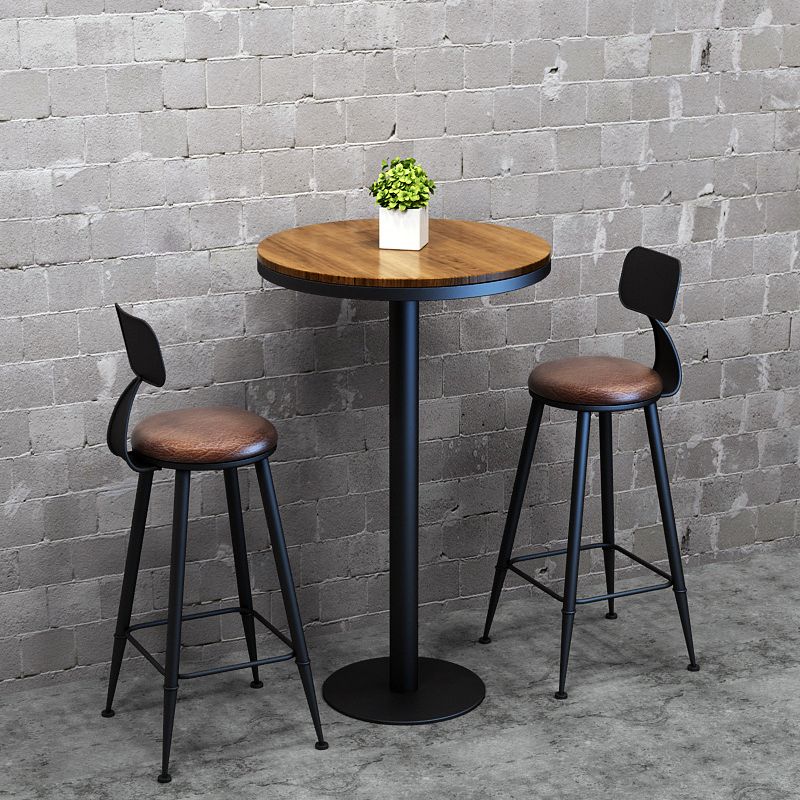 Industrial Distressed Bar Stool Bristol Bar Stool Leather with Cushion Clearhalo 'Bar Furniture' 'Bar Stools' 'bar_stools' 'furn' 'furn_bar_stools' 'furniture_bar_stools' 'Kitchen & Dining Furniture' 'kitchen&dining_furn' 'kitchen' 'kitchen_furn' Furniture' 1200x1200_eae9cd8b-a591-4dc0-b5f1-237ae83659cf