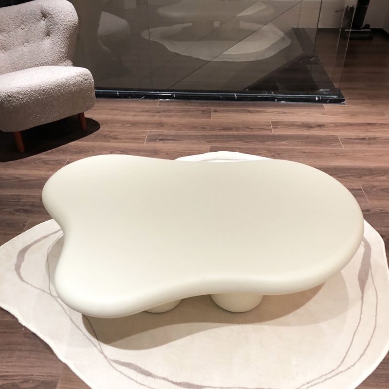 Tavolino da caffè a 3 gambe scandinavi tavolino in legno per soggiorno