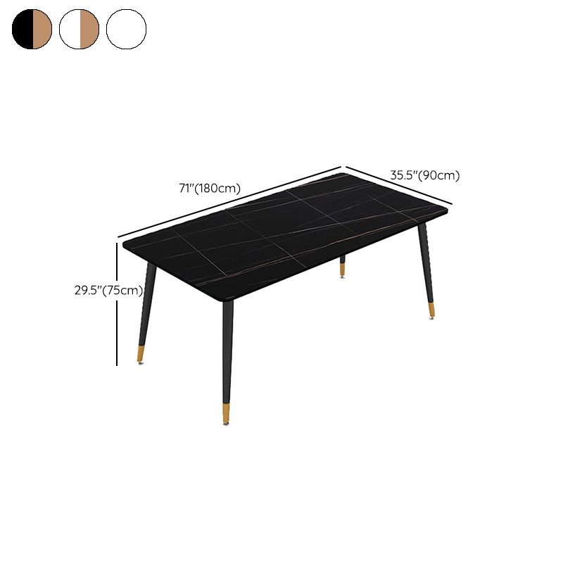 Escritorio de computadora curva glamorosa escritorio de oficina antiguo con patas de metal