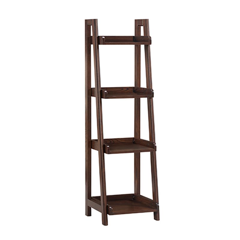 Modern Style Ladder Bookshelf Solid Wood Shelf Bookcase for Study Room Clearhalo 'Bookcases' 'furn' 'furn_bookcases' 'Furniture' 'furniture_bookcases' 'kitchen' 'kitchen_bookcases' 'Living Room Furniture' 'Office Furniture' 1200x1200_eaf1f612-8877-44a9-88a0-5b041a4b419e