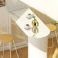 Contemporary Bar Table Set 1/2/3 Pcs White Stone Bar Table with Stools Clearhalo 'Bar Furniture' 'furn' 'furn_home_bar_bar_sets' 'Furniture' 'Home Bars & Bar Sets' 'home_bar_bar_sets' 'Kitchen & Dining Furniture' 1200x1200_eaf21620-9f2c-47dc-b979-9a5284399d92