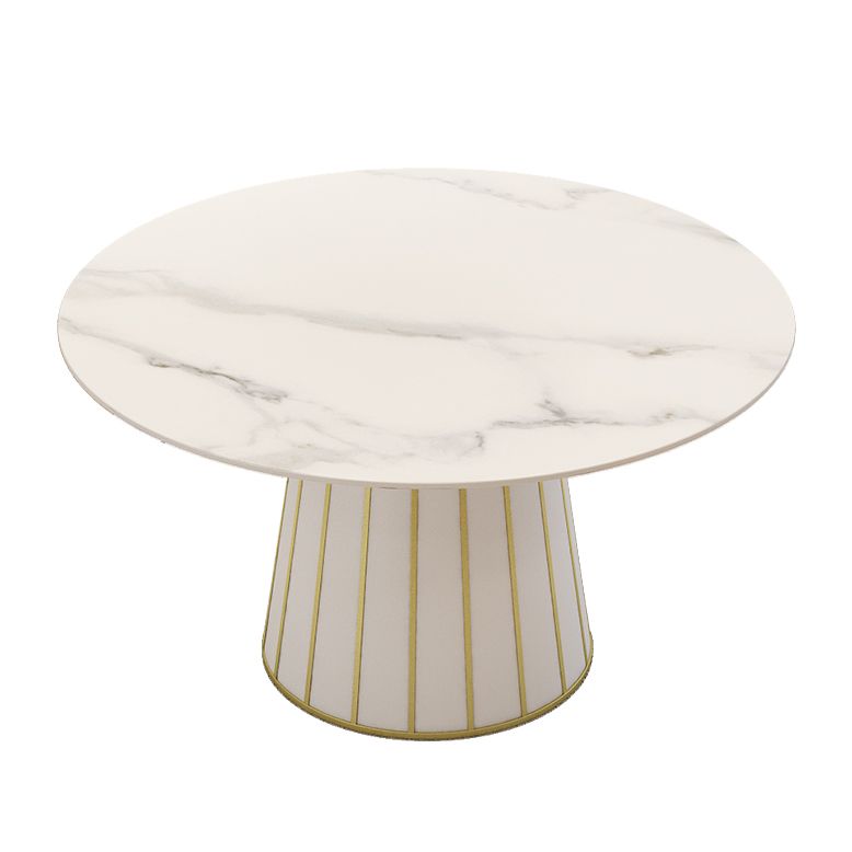 Nordic Round Stone Esstisch 1/7 Stück Essset für Esszimmer