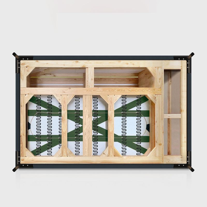 31.5 "H Hedendaagse groene faux lederen kussen bovenarmbank