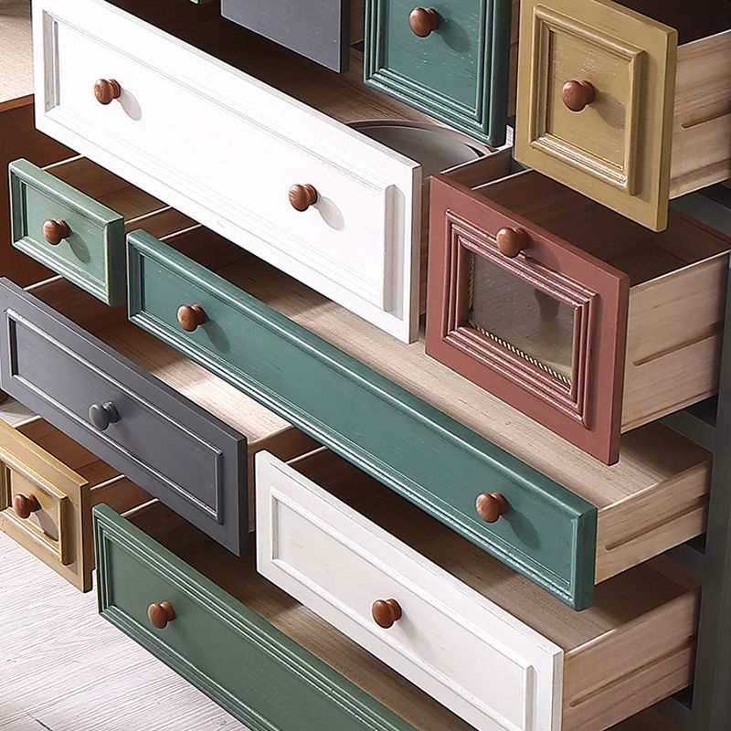 Traditional Style Chest Wooden Storage Chest with Drawers for Bedroom Clearhalo 'Bedroom Furniture' 'Dressers & Chests' 'dressers_chests' 'furn' 'furn_dressers_chests' 'Furniture' 1200x1200_eaf6de52-0151-4289-8cc8-8f5961caae8d