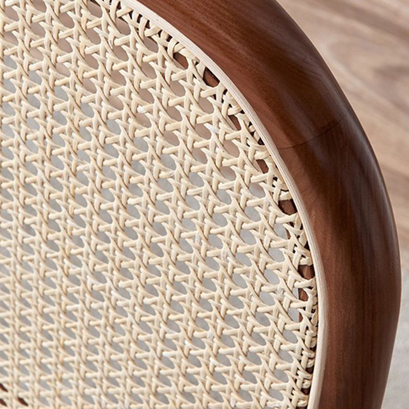 Chaise latéral en bois massif massif