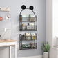 Wall Mounted Bookcase Glam Style Bookshelf for Home Office and Study Room Clearhalo 'Bookcases' 'furn' 'furn_bookcases' 'Furniture' 'furniture_bookcases' 'kitchen' 'kitchen_bookcases' 'Living Room Furniture' 'Office Furniture' 1200x1200_eaf8edae-46c0-4b2d-8418-e51c880a21b1