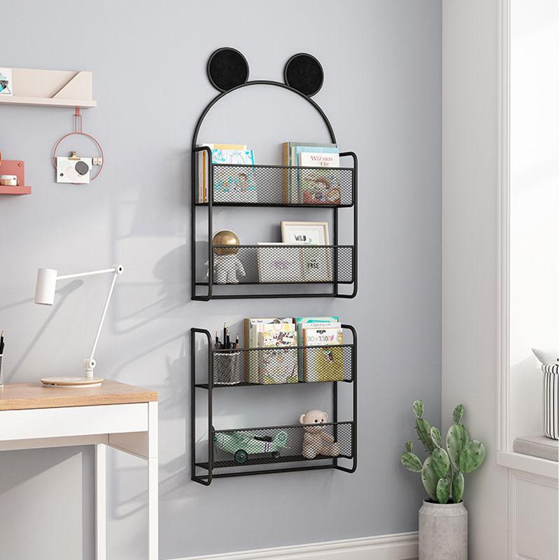 Wall Mounted Bookcase Glam Style Bookshelf for Home Office and Study Room Clearhalo 'Bookcases' 'furn' 'furn_bookcases' 'Furniture' 'furniture_bookcases' 'kitchen' 'kitchen_bookcases' 'Living Room Furniture' 'Office Furniture' 1200x1200_eaf8edae-46c0-4b2d-8418-e51c880a21b1