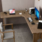Natural Modern L-Shape Office Desk Home Solid Wood Writing Desk Clearhalo 'furn' 'furn_office_desk' 'Furniture' 'Office Desks' 'Office Furniture' 'office_desk' 1200x1200_eaf9adcc-fa0d-4a5b-b161-b6c8531755a9