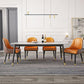 Rectangle Sintered Stone Dining Table Traditional Luxury Dining Table with 4 Legs Clearhalo ' dining_table' 'Dining Tables & Seating' 'Dining Tables' 'furn' 'furn_dining_table' 'Furniture' 'furniture_dining_table' 'Kitchen & Dining Furniture' 'kitchen&dining_furn' 'kitchen' 'kitchen_dining_table' 1200x1200_eafbe01b-f893-4013-a319-884a302cd0a1