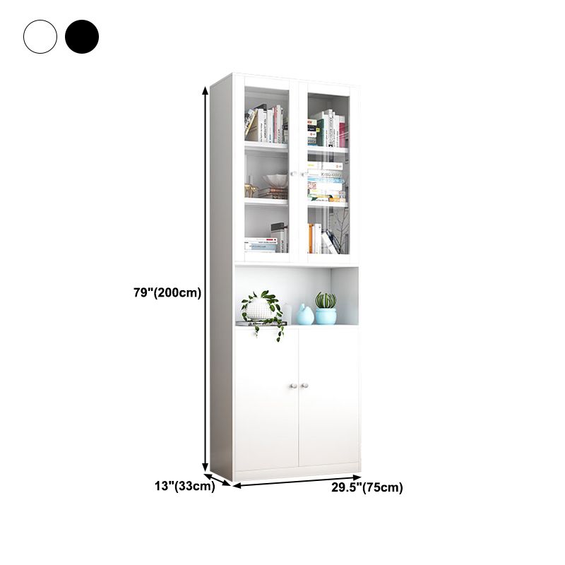 Metal Closed Back Bookshelf Modern Standard -Speicherbuchhandel