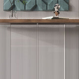 Tabla de consola de madera sólida 31.5 "Mesa de altura rectangular de altura con pierna acrílica
