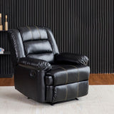 Swivel Rocker Standard Recliner Solid Color Manual Recliner Chair Clearhalo 'Chairs & Seating' 'furn' 'furn_recliners' 'Furniture' 'Living Room Furniture' 'Recliners' 1200x1200_eb0053b6-4ab9-417a-85a5-fab120932dea