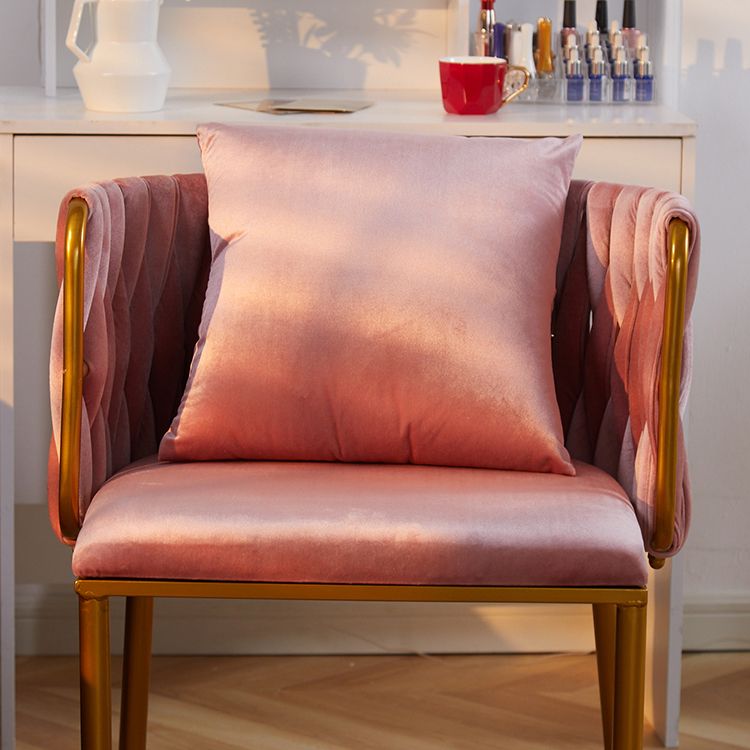 Scandinavian Armless Solid Back Chair Upholstered Side Chairs Clearhalo 'Dining Chairs' 'Dining Tables & Seating' 'dining_chair' 'furn' 'furn_dining_chair' 'Furniture' 'furniture_dining_chair' 'Kitchen & Dining Furniture' 1200x1200_eb059639-b757-4051-974e-e439e74a4084