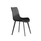 Dining Room Upholstered Chair Black Legs Parsons Dining Chair