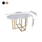 Modern Style White Dining Table Sintered Stone Drop-Leaf 56.3" Table(table only) Clearhalo ' dining_table' 'Dining Tables & Seating' 'Dining Tables' 'furn' 'furn_dining_table' 'Furniture' 'furniture_dining_table' 'Kitchen & Dining Furniture' 'kitchen&dining_furn' 'kitchen' 'kitchen_dining_table' 1200x1200_eb111fab-a93e-41e4-8469-541e8f662e7e