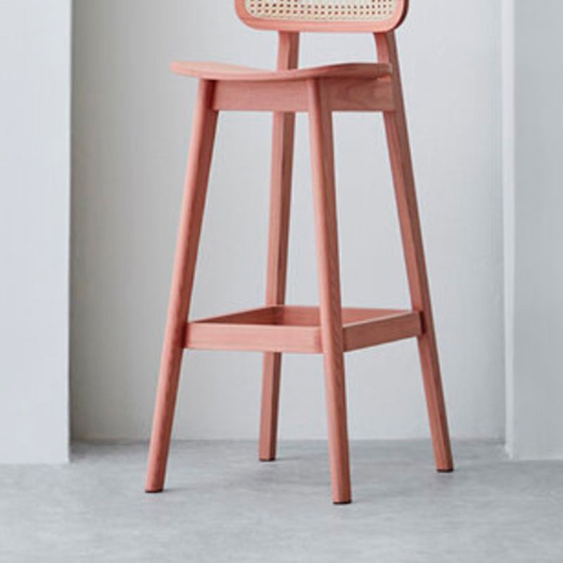 Solid Wood Stool Modern Style Counter and Bar Stool for Living Room Clearhalo 'Bar Furniture' 'Bar Stools' 'bar_stools' 'furn' 'furn_bar_stools' 'Furniture' 'Kitchen & Dining Furniture' 1200x1200_eb129d38-d86a-4efc-a1a2-1698dbe221a0