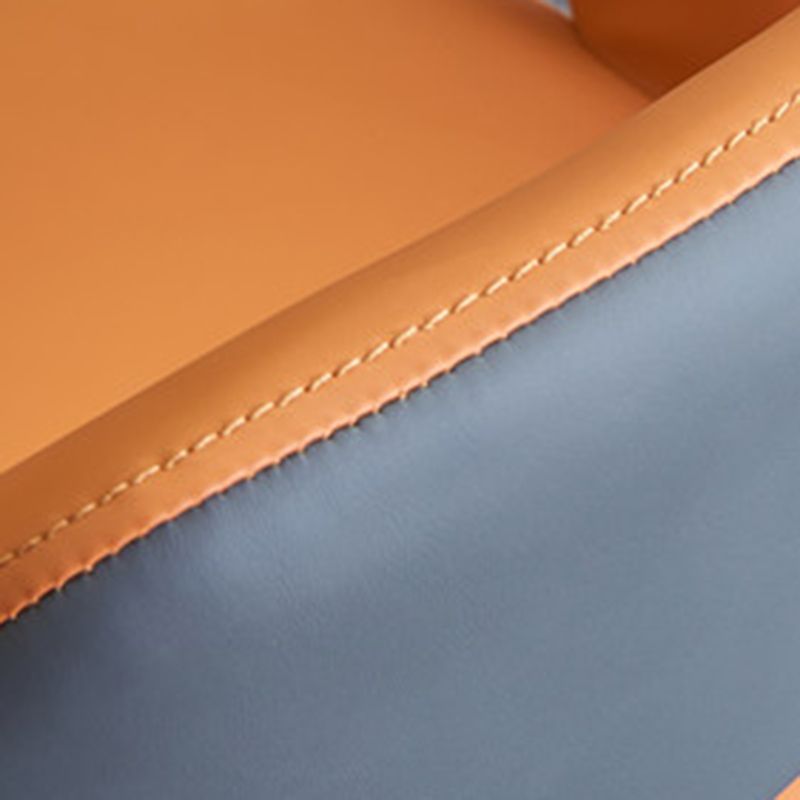 Contemporary Style Metal Dining Chairs Open Back Side Chairs for Kitchen Clearhalo ' kitchen&dining_furn' 'Dining Chairs' 'Dining Tables & Seating' 'dining_chair' 'furn' 'furn_dining_chair' 'Furniture' 'furniture_dining_chair' 'Kitchen & Dining Furniture' 'kitchen' 1200x1200_eb139a2f-c938-4747-a247-9dc24774f3f0