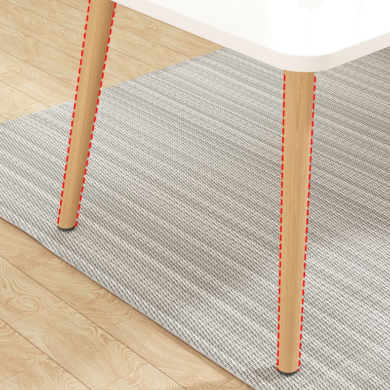 Modern 1/5 Pieces Dining Set Geometry Wood Dining Table for Dining Room Clearhalo 'Dining Room Sets' 'Dining Tables & Seating' 'dining_room_set' 'furn' 'furn_dining_room_set' 'Furniture' 'furniture_dining_room_set' 'Kitchen & Dining Furniture' 'kitchen&dining_furn' 'kitchen' 1200x1200_eb1464e9-5e6a-47a7-bc1d-390de2107713