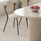 Metal and Slate Table Contemporary Home Wood Legs Dining Table