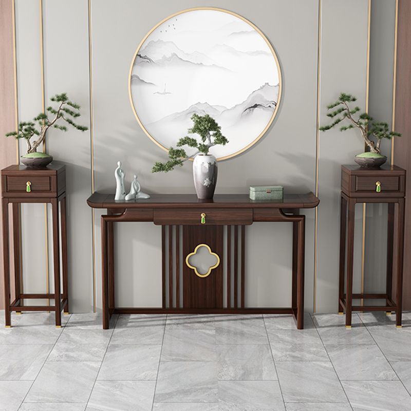 Tavolo della console contemporanea a forma di rettangolo