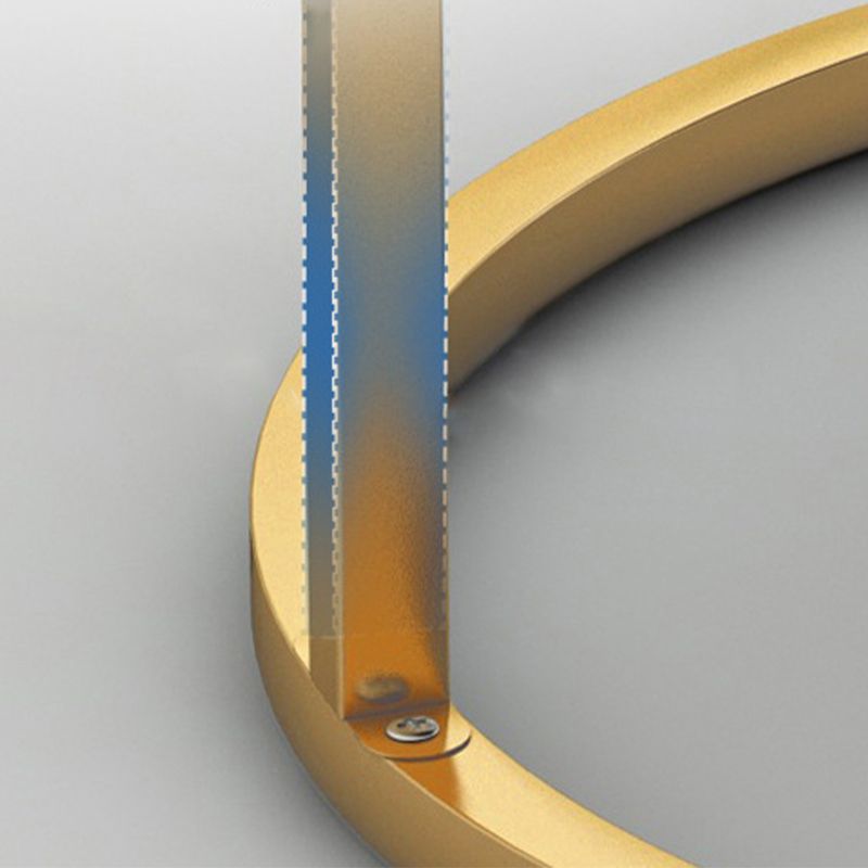 Modern Oval Marble Imitation Coffee Table with Metal Legs in Black/White with Shelf Clearhalo 'Coffee & Accent Tables' 'Coffee Tables' 'coffee_tables' 'Furniture' 'furniture_coffee_tables' 'Living Room Furniture' 1200x1200_eb14c66f-31d8-4acf-9980-46758ad19562