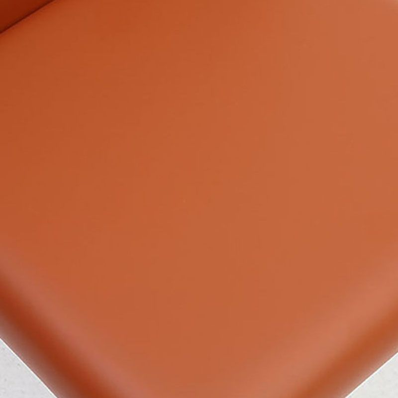 Contemporary Style Leather Dining Side Chairs Matte Finish Solid Back Armless Chairs Clearhalo ' kitchen&dining_furn' 'Dining Chairs' 'Dining Tables & Seating' 'dining_chair' 'furn' 'furn_dining_chair' 'Furniture' 'furniture_dining_chair' 'Kitchen & Dining Furniture' 'kitchen' 1200x1200_eb163cec-1f6a-4a3b-9e60-880369941a17