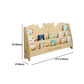 Scandinavian Style Bookshelf Closed Back Solid Wood Bookcase for Home and Office Clearhalo 'Bookcases' 'furn' 'furn_bookcases' 'Furniture' 'furniture_bookcases' 'kitchen' 'kitchen_bookcases' 'Living Room Furniture' 'Office Furniture' 1200x1200_eb18e0bc-58f0-4ec5-88c9-1e786740b9a3
