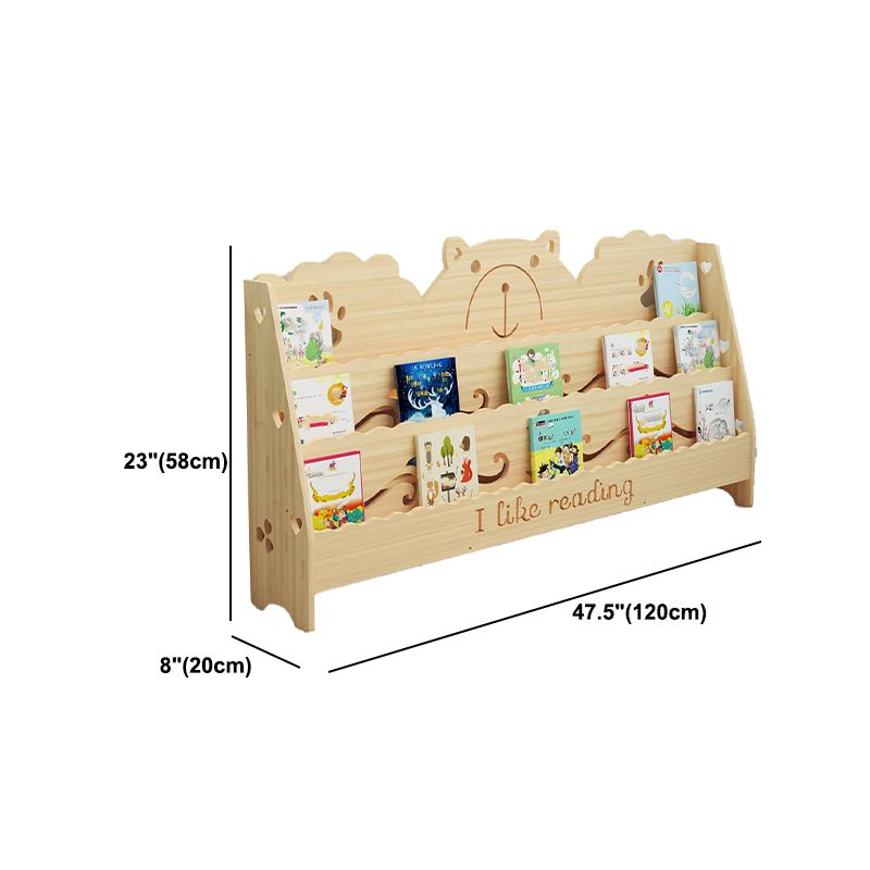 Scandinavian Style Bookshelf Closed Back Solid Wood Bookcase for Home and Office Clearhalo 'Bookcases' 'furn' 'furn_bookcases' 'Furniture' 'furniture_bookcases' 'kitchen' 'kitchen_bookcases' 'Living Room Furniture' 'Office Furniture' 1200x1200_eb18e0bc-58f0-4ec5-88c9-1e786740b9a3