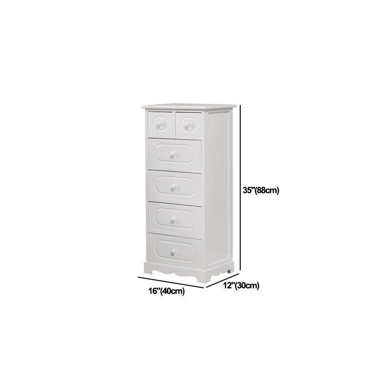 12" W Solid Wood Lingerie Chest Vertical Storage Chest with Drawers Clearhalo 'Bedroom Furniture' 'Dressers & Chests' 'dressers_chests' 'furn' 'furn_dressers_chests' 'Furniture' 1200x1200_eb1b5042-cba0-4d4d-92e2-2a763fe56727