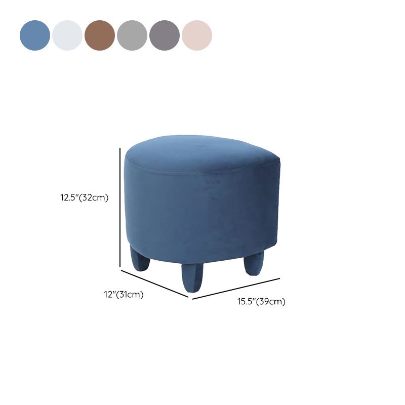 Modern Leaves Standard Solid Color Tear Resistant Standard for Living Room Clearhalo 'furn' 'furn_ottomans_poufs' 'Furniture' 'Living Room Furniture' 'Ottomans & Poufs' 'ottomans_poufs' 1200x1200_eb1c88e9-0661-4f31-a766-7d12d662b55a