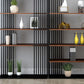 Wooden Standard Bookshelf Industrial Open Back Bookcase with Shelves