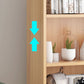 Closed Back Engineered Wood Shelf Bookcase Floor Contemporary Bookshelf with Shelves