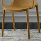 Scandinavian Plastic Dining Kitchen Room Arm Chair Solid Back Chair Clearhalo ' kitchen&dining_furn' 'Dining Chairs' 'Dining Tables & Seating' 'dining_chair' 'furn' 'furn_dining_chair' 'Furniture' 'furniture_dining_chair' 'Kitchen & Dining Furniture' 'kitchen' 1200x1200_eb2328ae-eb19-48b4-b823-bb1920cc8c82