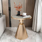 Glam Round Modern Block Side Table Sintered Stone Pedestal End Table Clearhalo 'Coffee & Accent Tables' 'End & Side Tables' 'end_side_table' 'end_side_tables' 'furn' 'furn_end_side_tables' 'Furniture' 'furniture_end_side_table' 'Living Room Furniture' 1200x1200_eb2b160e-7c36-4f6a-ab50-0bbce5aedb35