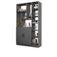 Modern Wooden 78.74" Tall Accent Cabinet with Shelves and Doors