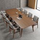 Pine Wood Top Dining Table Contemporary Dining Table with 4 Legs Clearhalo 'Dining Tables & Seating' 'Dining Tables' 'dining_table' 'furn' 'furn_dining_table' 'Furniture' 'furniture_dining_table' 'Kitchen & Dining Furniture' 1200x1200_eb3086a2-db18-4f91-932e-3f1f04a24804