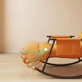 Modern Rocking Chair Upholstered Button-Tufted Reclining Recliner Chair Clearhalo 'Chairs & Seating' 'furn' 'furn_rocking_chairs' 'Furniture' 'Living Room Furniture' 'Rocking Chairs' 'rocking_chairs' 1200x1200_eb37f8dc-36f0-4fff-a7f0-353359f2eec9