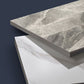 Modern Style Sintered Stone Dining Table Gray Rectangle Table with 4 Legs for Home Clearhalo ' dining_table' 'Dining Tables & Seating' 'Dining Tables' 'furn' 'furn_dining_table' 'Furniture' 'furniture_dining_table' 'Kitchen & Dining Furniture' 'kitchen&dining_furn' 'kitchen' 'kitchen_dining_table' 1200x1200_eb389250-34d1-4bc0-a4f3-7b17d06830b6