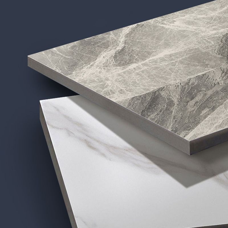 Modern Style Sintered Stone Dining Table Gray Rectangle Table with 4 Legs for Home Clearhalo ' dining_table' 'Dining Tables & Seating' 'Dining Tables' 'furn' 'furn_dining_table' 'Furniture' 'furniture_dining_table' 'Kitchen & Dining Furniture' 'kitchen&dining_furn' 'kitchen' 'kitchen_dining_table' 1200x1200_eb389250-34d1-4bc0-a4f3-7b17d06830b6