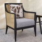 Upholstered Fabric Accent Armchair Solid Wood 24.01" Wide Armchair Clearhalo 'Accent Chairs' 'accent_chairs' 'Chairs & Seating' 'furn' 'furn_accent_chairs' 'Furniture' 'Living Room Furniture' 1200x1200_eb395b3c-c695-429a-85fc-d19f229a47eb