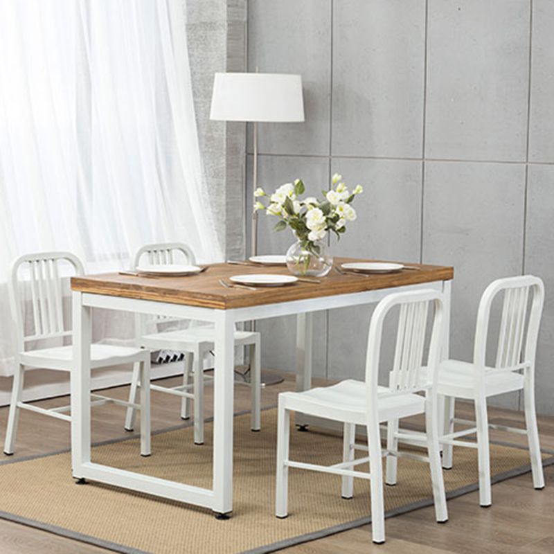 Industrial Dining Chair Windsor Back Side Chair with Metal Legs for Home Use Clearhalo ' kitchen&dining_furn' 'Dining Chairs' 'Dining Tables & Seating' 'dining_chair' 'furn' 'furn_dining_chair' 'Furniture' 'furniture_dining_chair' 'Kitchen & Dining Furniture' 'kitchen' 1200x1200_eb3fa34a-1e17-44ed-aa15-ff72b31d79d9